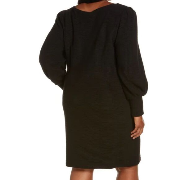 41 HAWTHORN Jordan Boat Neck Sweater Dress Green L Nwt Stitch Fix - Picture 2 of 7
